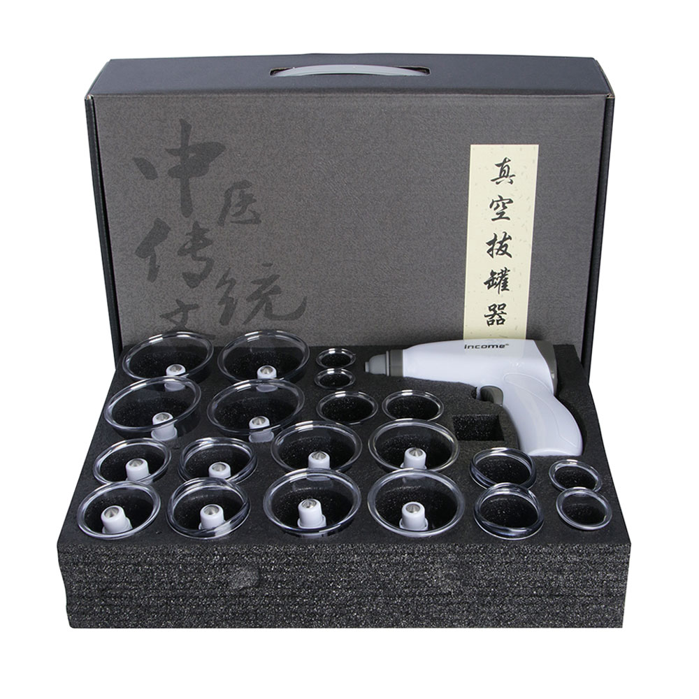 Cupping Therapy Set - 24-blikjes elektrische vacuüm cupping bril body