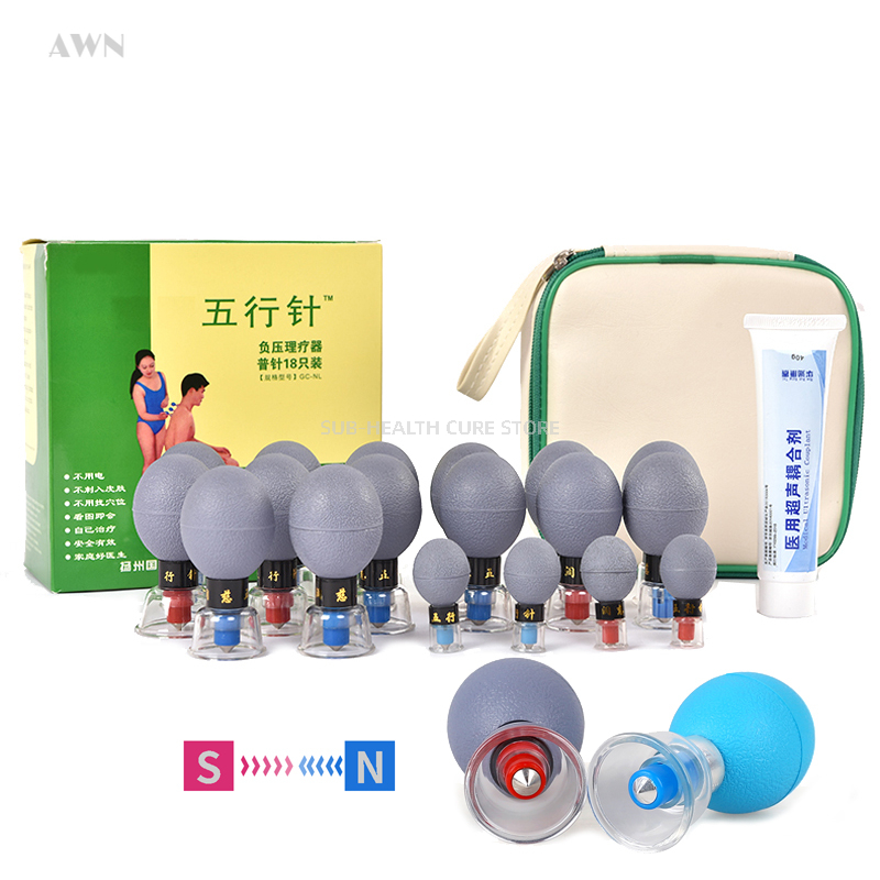 18 Magnetische Zuigkracht Cupp - Cupping Therapy Set recensie en prijs