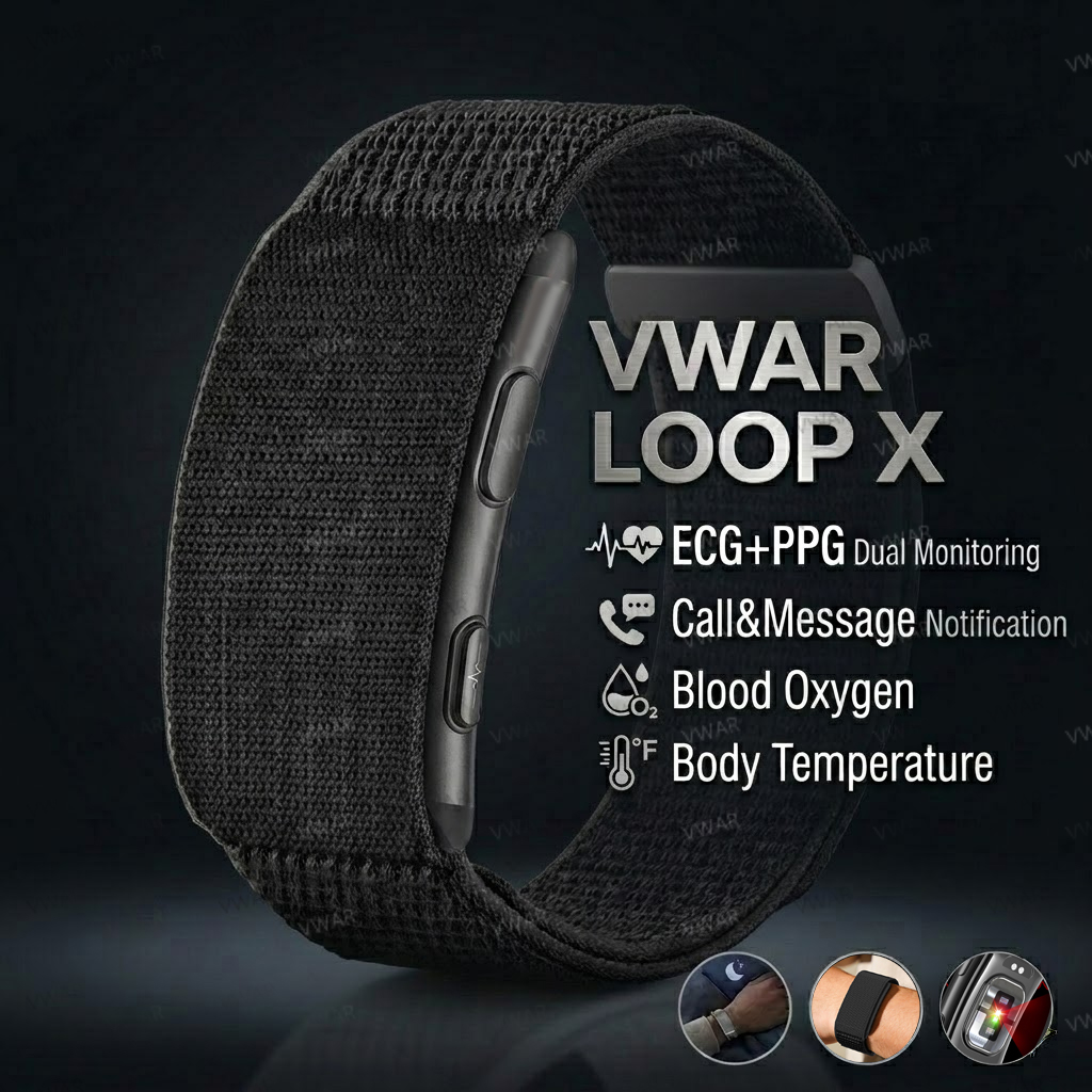 VWAR LOOP X ECG Smart Armband  - Xbody Health & Wellness Functional Integrative Medicine Office & Medical Spa Wayne recensie en prijs